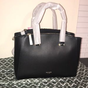 Sydney large double zip satchel